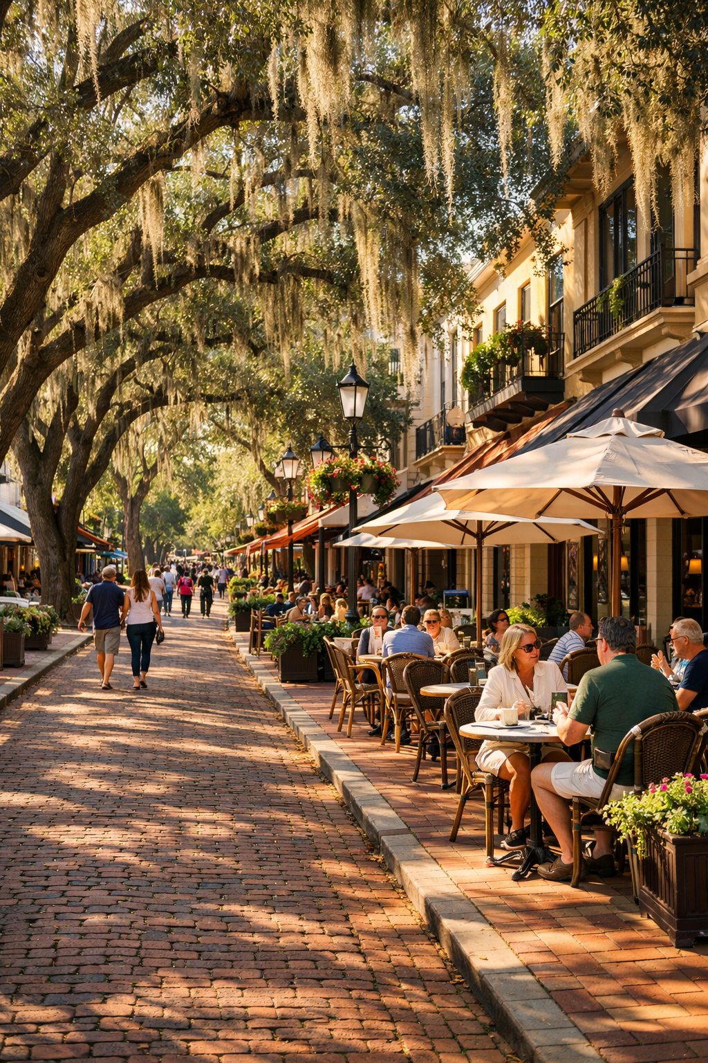 Winter Park / Park Avenue neighborhood scene